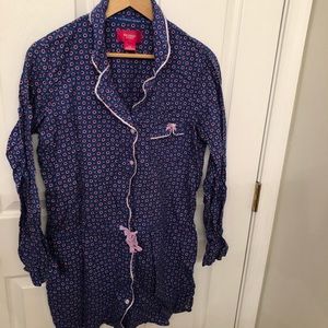 VS flannel pj dress size medium